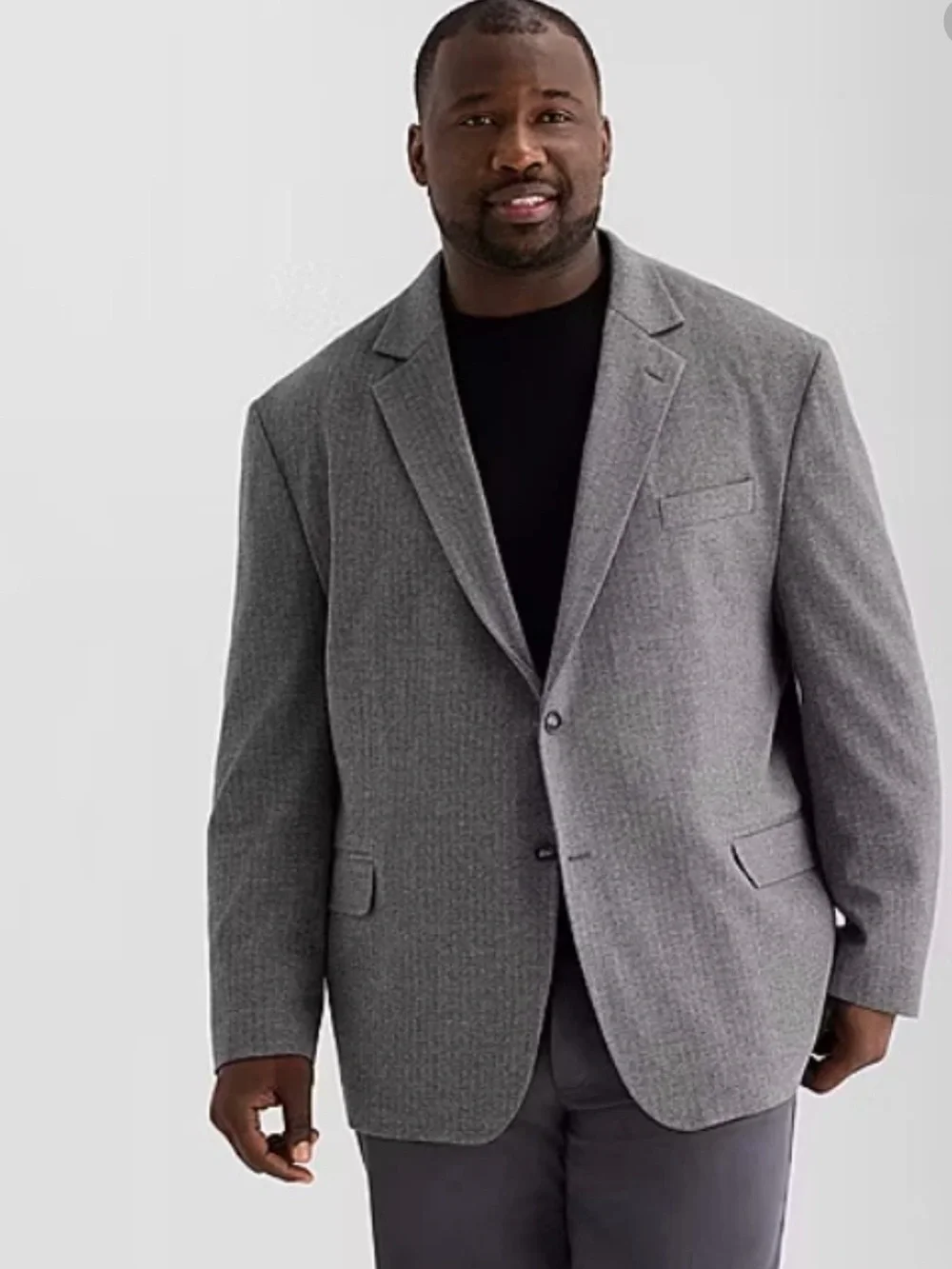 Stafford Size 56 Reg Mens Big and Tall Classic Fit Sport Coat. New With Tags